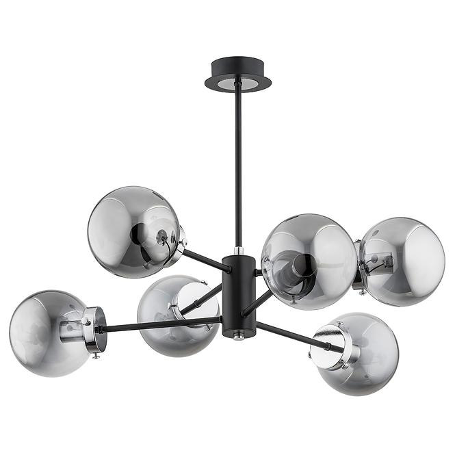Lámpa Krab black 62117 LW6