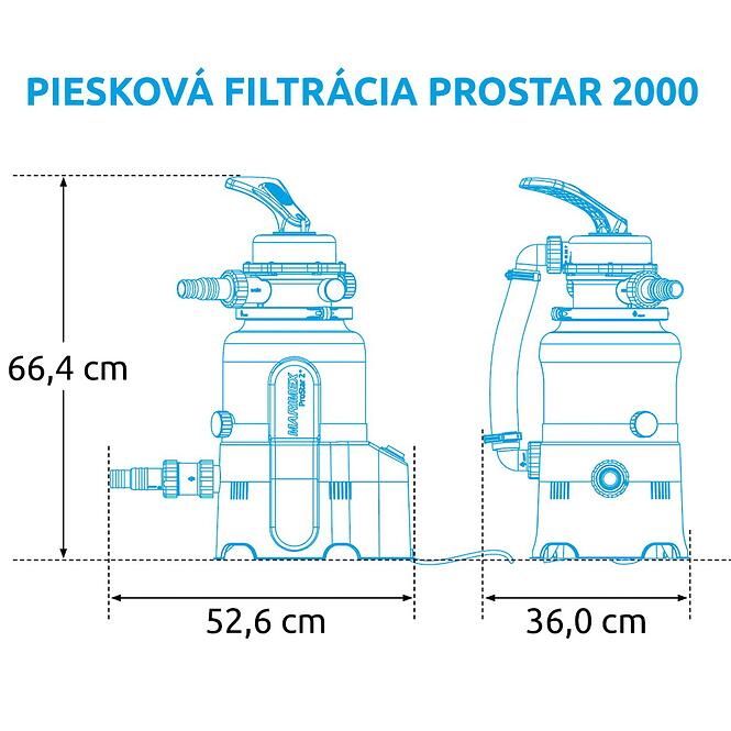 Homokszűrés ProStar 2000