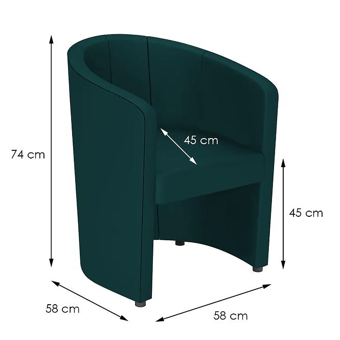 Fotel Kora Monolith 37,5