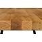 Asztal fa Ontario 180x100x77 tölgy / fekete,6