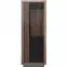 Vitrin Achacy 197x73,3  tölgy nemes / fekete fényes,3