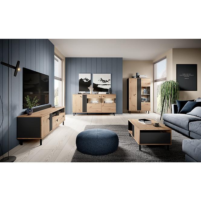 MADIS RTV 165 B Tölgy Artisan/Antracit,3