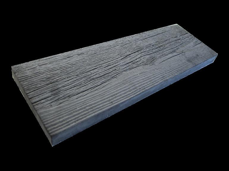 Kerti deszka Antic 75x25x4cm antracit
