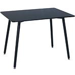 Asztal Bergen 140CM fekete
