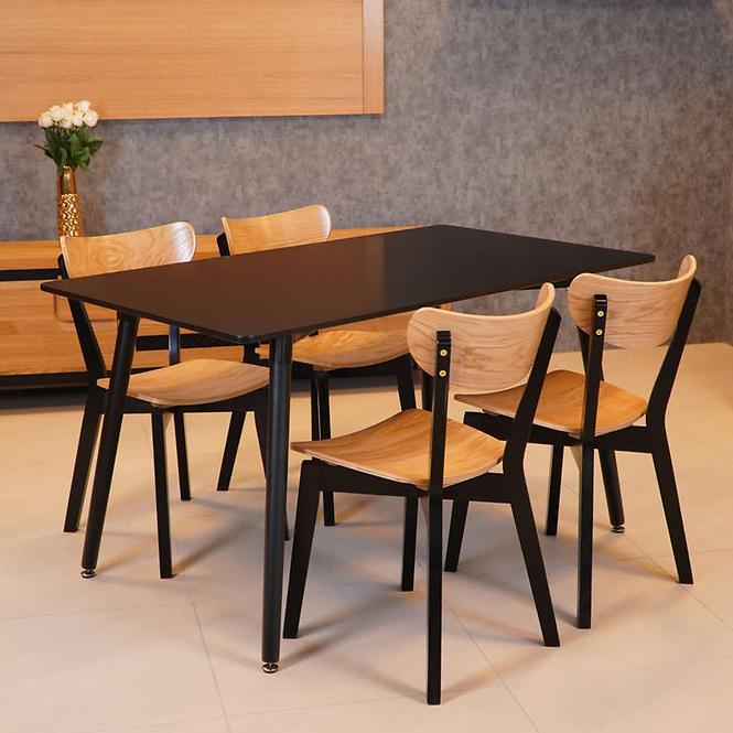 Asztal Bergen 140CM fekete