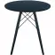 Asztal Oslo 80CM fekete,2