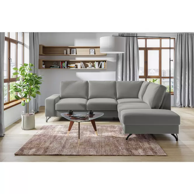 Sarokgarnitúra szett Santi Mini Matt Velvet 85 P