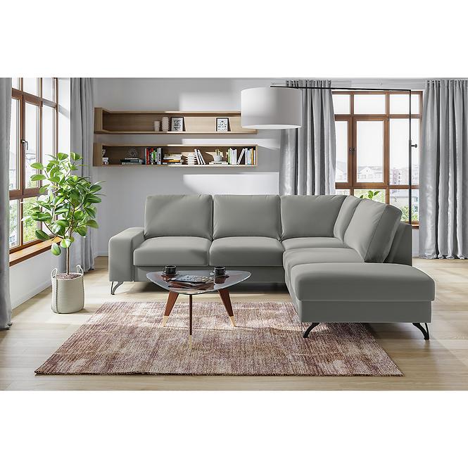 Sarokgarnitúra szett Santi Mini Matt Velvet 85 P