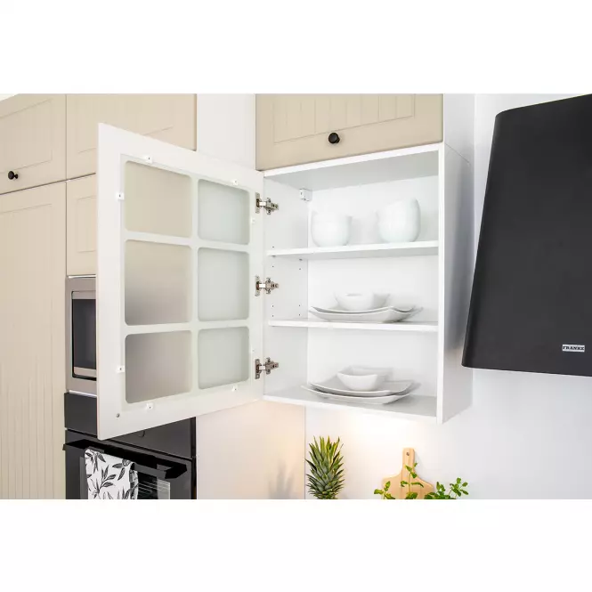 Konyhaszekrény Irma W60/68 Slim Pl Z Paraelszivo Ezüst C