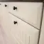 Konyhaszekrény Irma W60/68 Slim Pl Z Paraelszivo fekete Co,11
