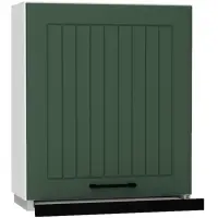 Konyhaszekrény Irma W60/68 Slim Pl Z Paraelszivo fekete Zi