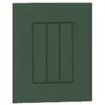 Oldalsó panel Irma 360x304 zöld Mat
