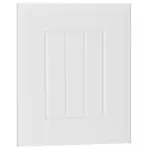 Oldalsó panel Irma 360x304 Fehér borsó Mat