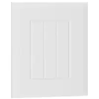 Oldalsó panel Irma 360x304 Fehér borsó Mat