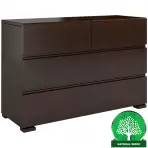 Komód Fa fenyő 4s Skandica Vestre Palisander