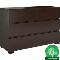 Komód Fa fenyő 5s Skandica Vestre Palisander