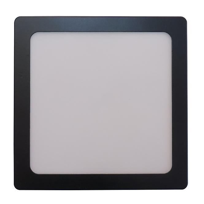 LED panel blokk 12W 4200K négyzet fekete