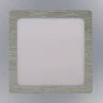 LED panelblokk 18W 4200K négyzet alakú króm
