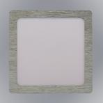 LED panelblokk 24W 4200K négyzet alakú króm