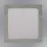 LED panelblokk 24W 4200K négyzet alakú króm