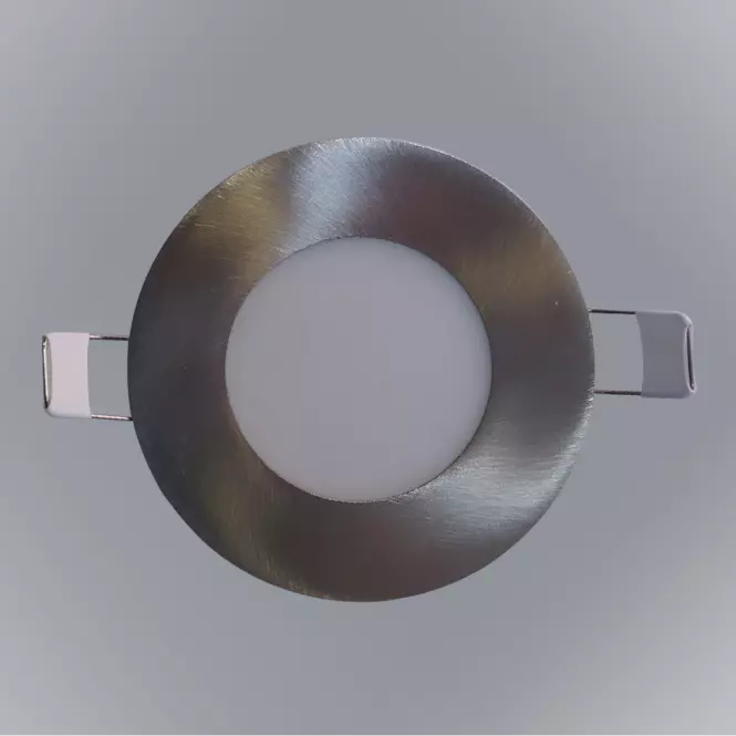 CIRCLE LED panel 12W 4200K kerek króm