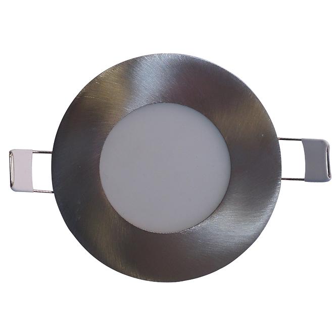 CIRCLE LED panel 12W 4200K kerek króm