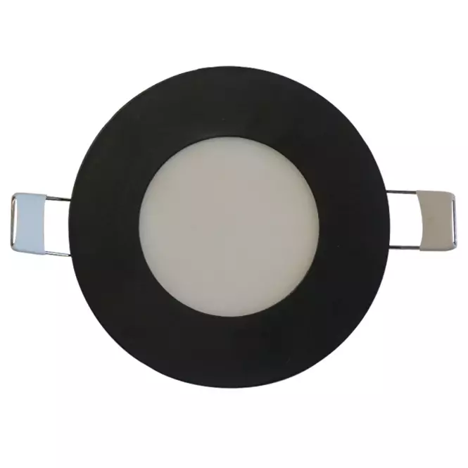 CIRCLE LED panel 12W 4200K kerek fekete