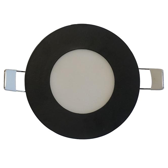 CIRCLE LED panel 12W 4200K kerek fekete