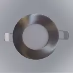 CIRCLE LED panel 18W 4200K kerek króm