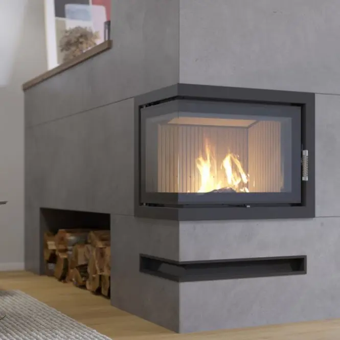 Kandallóbetét ROTEN jobb 10 kW,3