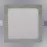 LED panel SQUARE 12W 4200K négyzet króm