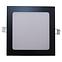 LED panel SQUARE 12W 4200K fekete négyzet,2