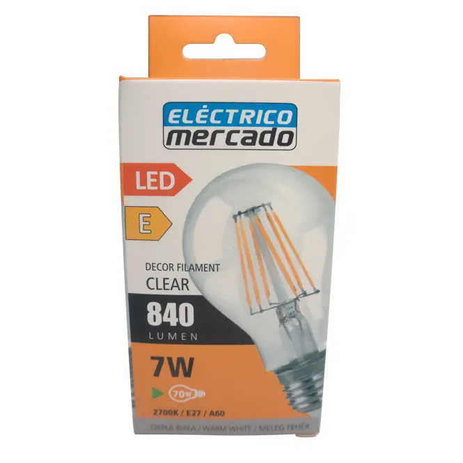 IZZÓ FL A60 7W/806LM E27 230V 2700K CLEA