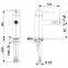 Moza Gold bidé mixer,2