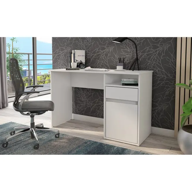 Íróasztal Sara 120x50x76 fehér 637149