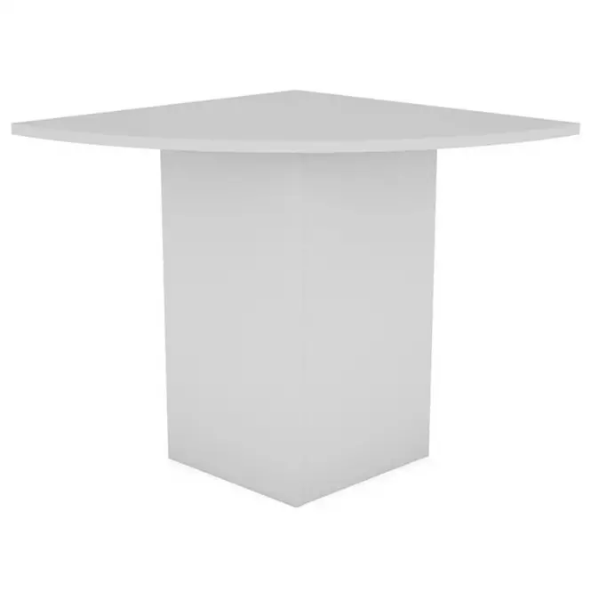 Sarokasztal csatlakozó Torino 80x80x75 fehér 642666