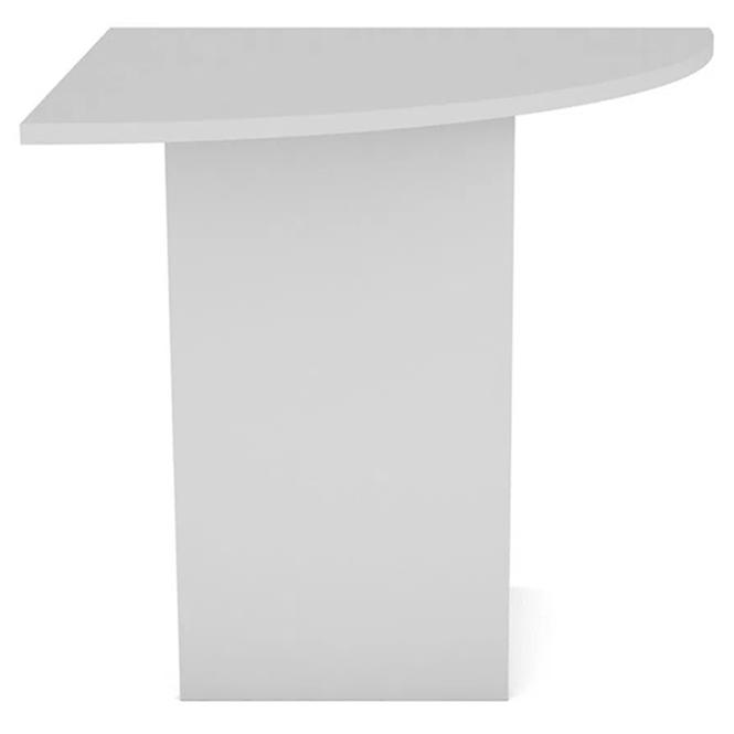 Sarokasztal csatlakozó Torino 80x80x75 fehér 642666