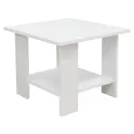 Dohányzóasztal Lena 55x55x44 fehér 873420