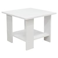 Dohányzóasztal Lena 55x55x44 fehér 873420