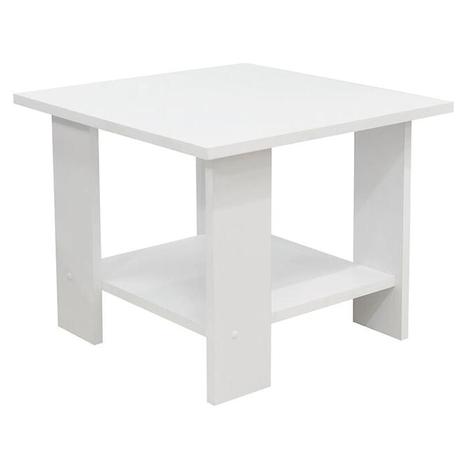 Dohányzóasztal Lena 55x55x44 fehér 873420