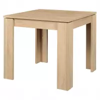 Dohányzóasztal  Inter 80x80x75 natúr 618506