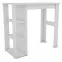 Asztal Barowy Vistig 120x58x108cm fehér 654773