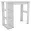 Asztal Barowy Vistig 120x58x108cm fehér 654773