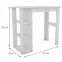 Asztal Barowy Vistig 120x58x108cm fehér 654773,2