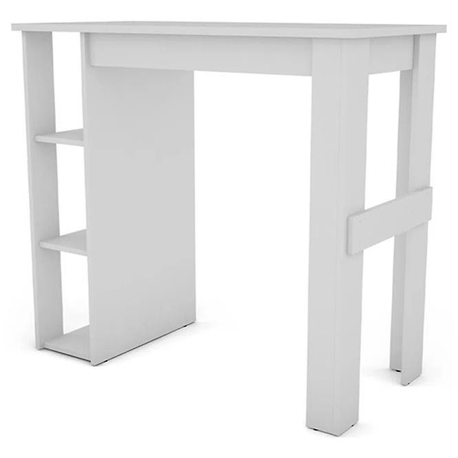 Asztal Barowy Vistig 120x58x108cm fehér 654773