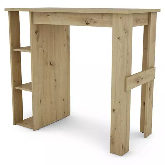 Asztal Barowy Vistig 120x58x108cm fehér 654774,4