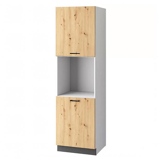 Konyhaszekrény Clara D60pk 2133 P/L szürke grafit/Artisan