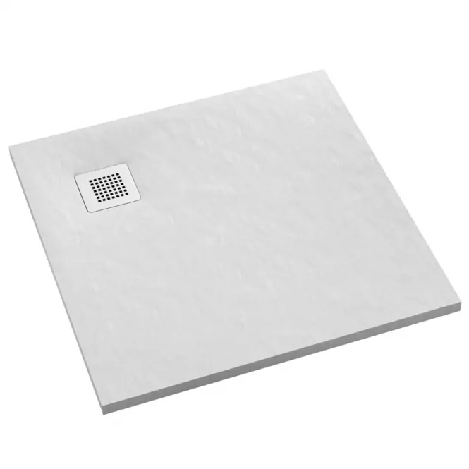 Zuhanytálca Kalait White Stone 80x80x3,5 3.3100/B/ST-M2