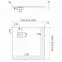Zuhanytálca Kalait Cement Stone 100x100x3,5 3.3102/CT/ST-M2,2