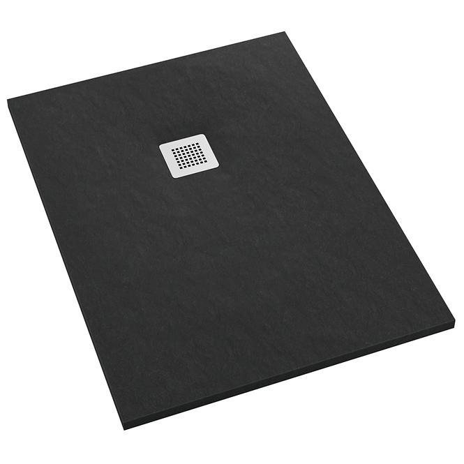 Zuhanytálca Kalait Black Stone 80x120x3,5 3.3108/C/ST-M2